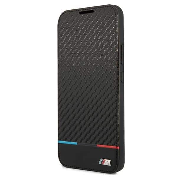 BMW Bookcase M Collection Triangles - θήκη για Samsung S22+ S906 - Μαύρο