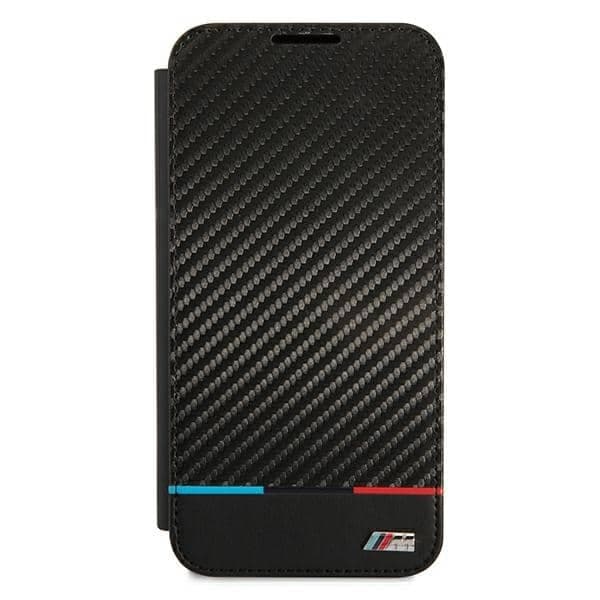 BMW Bookcase M Collection Triangles - θήκη για Samsung S22+ S906 - Μαύρο 2