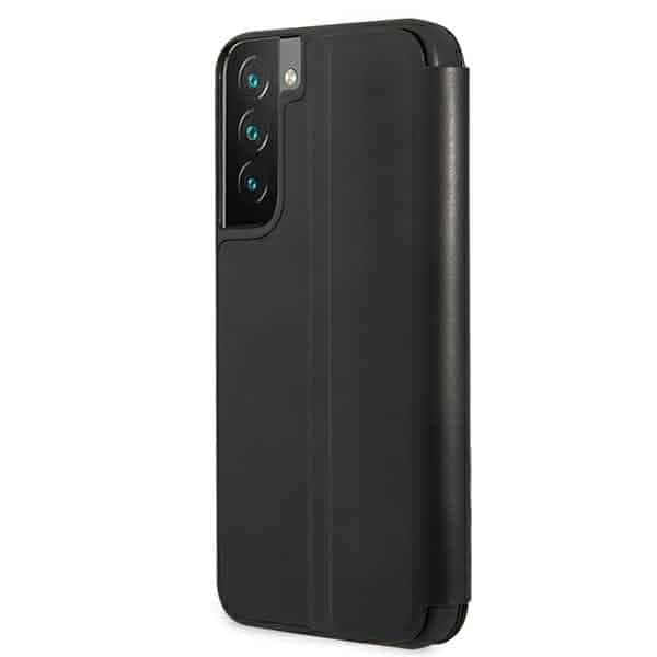 BMW Bookcase M Collection Triangles - θήκη για Samsung S22+ S906 - Μαύρο 5