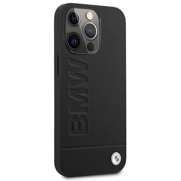BMW Signature Logo Imprint Magsafe - θήκη για Apple iPhone 14 Pro - Μαύρο 4
