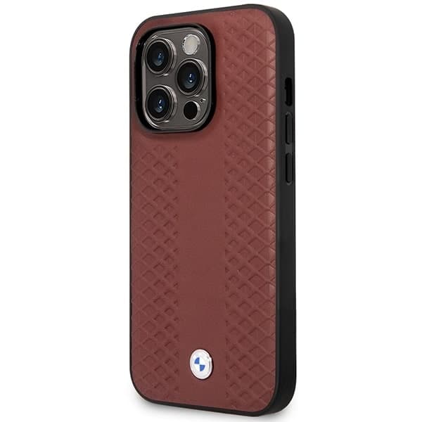 BMW Leather Diamond Pattern MagSafe - θήκη για Apple iPhone 14 Pro Max - Πολύχρωμο 2