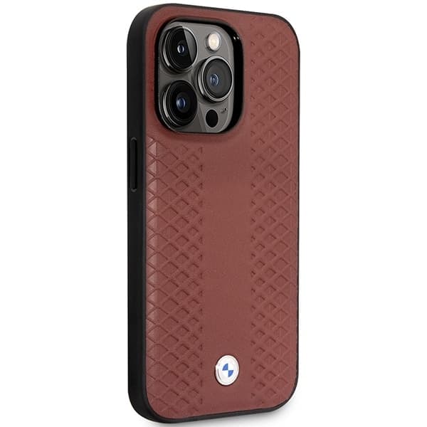 BMW Leather Diamond Pattern MagSafe - θήκη για Apple iPhone 14 Pro Max - Πολύχρωμο 4