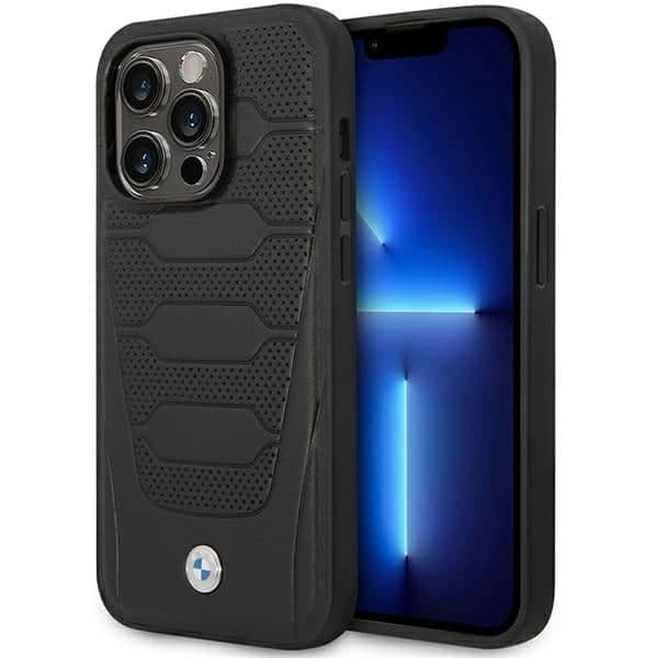 BMW Leather Seats Pattern - θήκη για Apple iPhone 14 Pro Max - Μαύρο