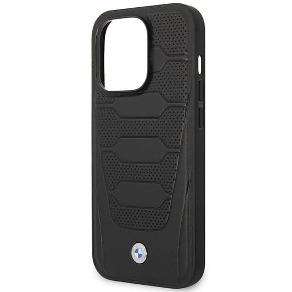 BMW Leather Seats Pattern - θήκη για Apple iPhone 14 Pro Max - Μαύρο 6