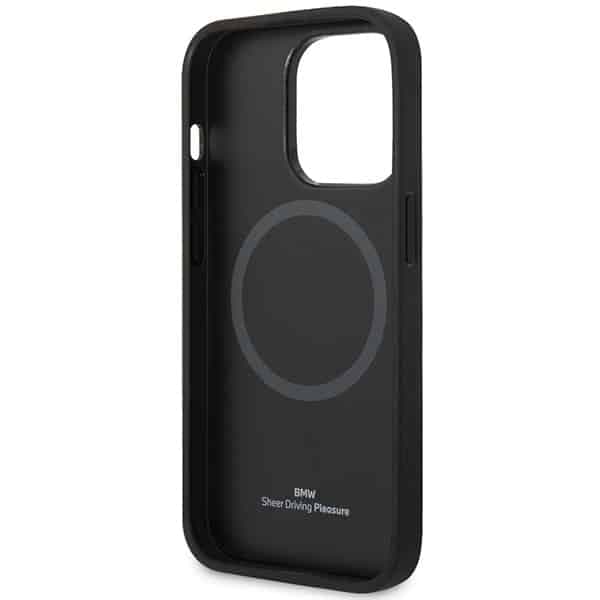 BMW Leather Seats Pattern - θήκη για Apple iPhone 14 Pro Max - Μαύρο 7