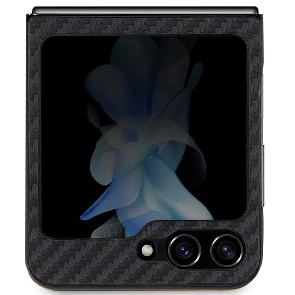 BMW Leather Carbon - Samsung Galaxy Z Flip5 - Μαύρο 3