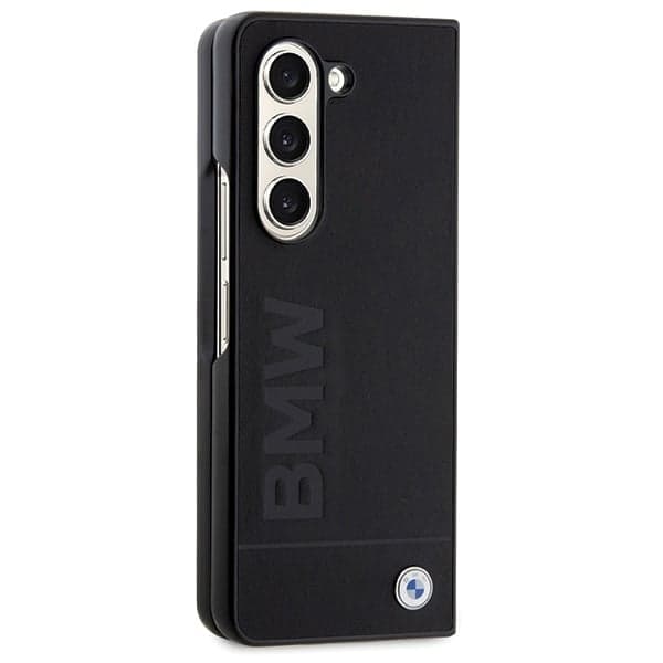 BMW Leather Hot Stamp - θήκη για Samsung Galaxy Z Fold5 - Μαύρο 5
