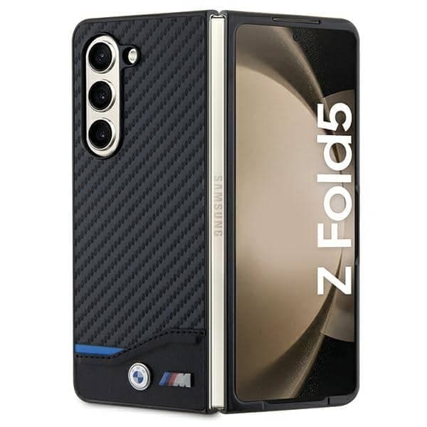 BMW Leather Carbon - Samsung Galaxy Z Fold5 - Μαύρο