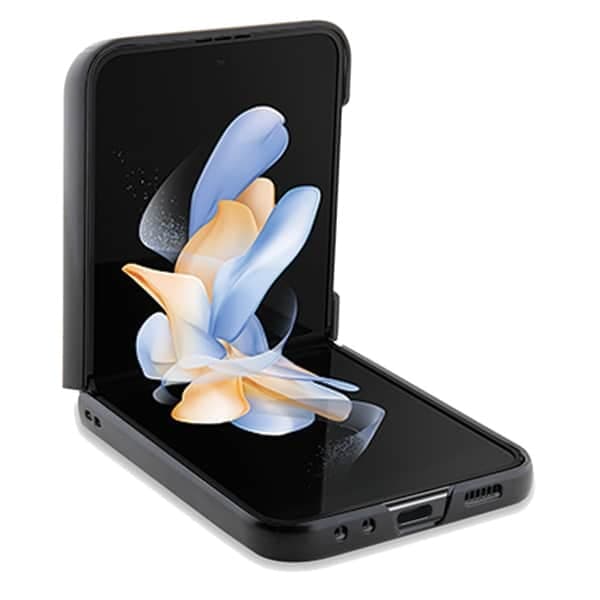 BMW Leather Hot Stamp - Samsung Galaxy Z Flip5 - Μαύρο 4