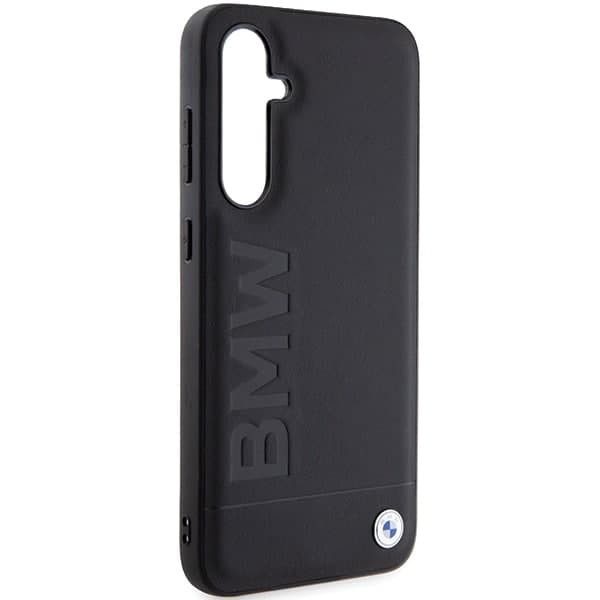 BMW Leather Hot Stamp - θήκη για Samsung Galaxy S23 FE - Μαύρο 4