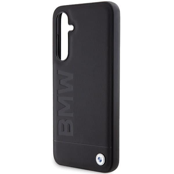 BMW Leather Hot Stamp - θήκη για Samsung Galaxy S23 FE - Μαύρο 5