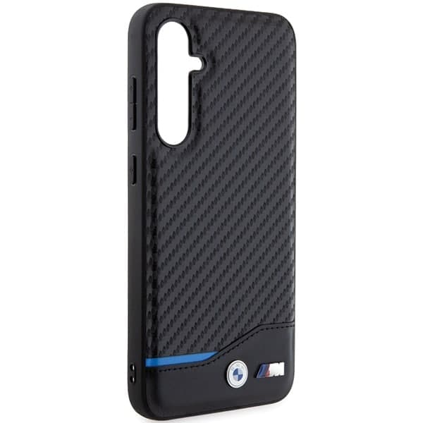 BMW Leather Carbon - θήκη για Samsung Galaxy S23 FE - Μαύρο 4