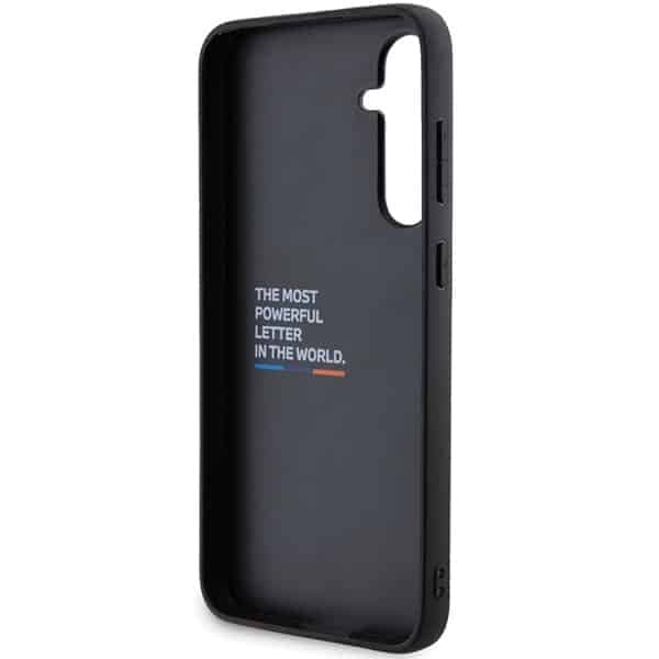 BMW Leather Carbon - θήκη για Samsung Galaxy S23 FE - Μαύρο 6