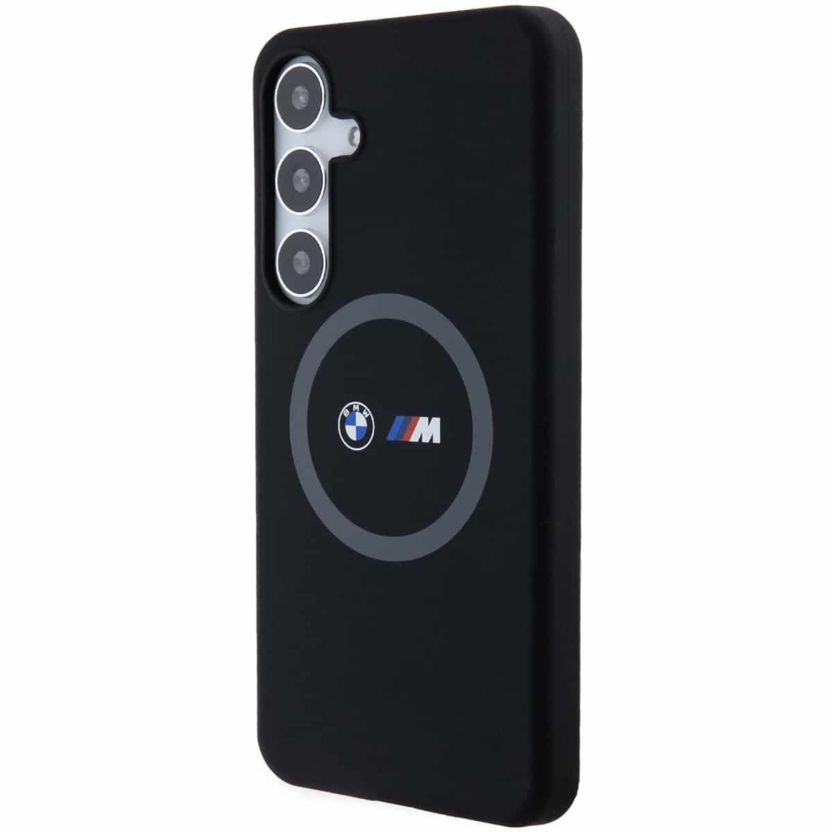BMW Silicone Printed Ring MagSafe - θήκη για Samsung Galaxy S24+ - Μαύρο 2