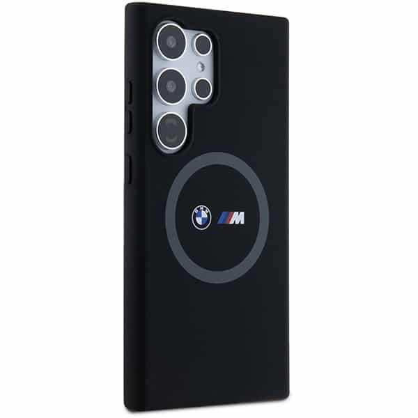 BMW Silicone Printed Ring MagSafe - θήκη για Samsung Galaxy S24 Ultra - Μαύρο 4