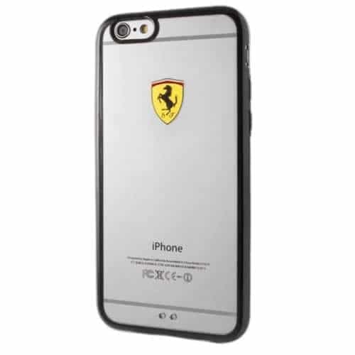 Ferrari Racing shield - θήκη για Apple iPhone 6/6S - Διάφανο
