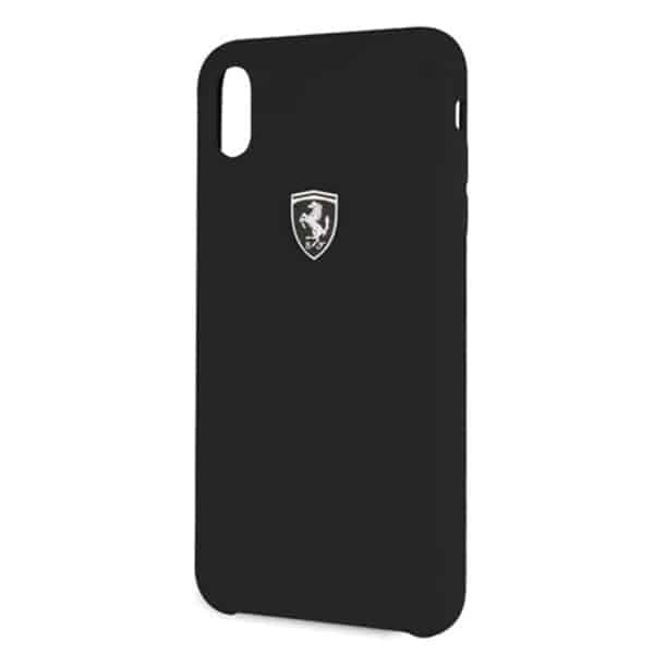 Ferrari Silicone - θήκη για Apple iPhone XS Max - Μαύρο 3