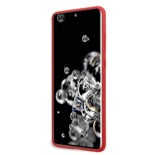 Ferrari Silicone - θήκη για Samsung Galaxy S20 Ultra - Κόκκινο 4