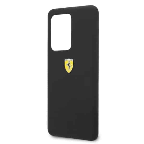 Ferrari Silicone - θήκη για Samsung Galaxy S20 Ultra - Μαύρο 5