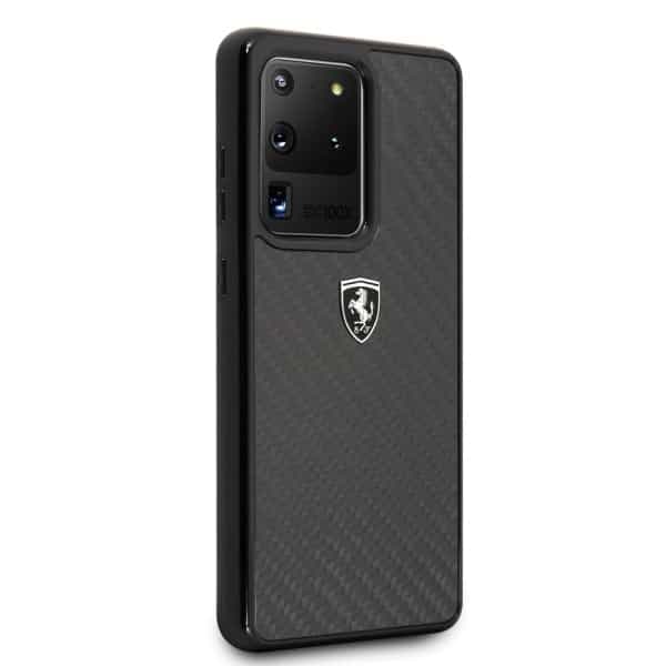 Ferrari Carbon Heritage - θήκη για Samsung Galaxy S20 Ultra - Μαύρο 3