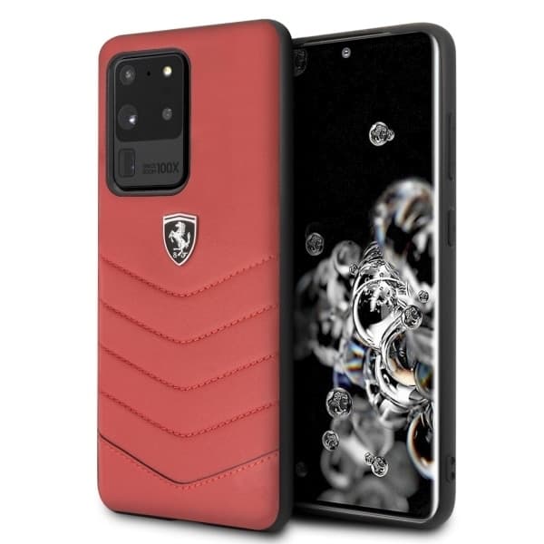 Ferrari Heritage - θήκη για Samsung Galaxy S20 Ultra - Κόκκινο