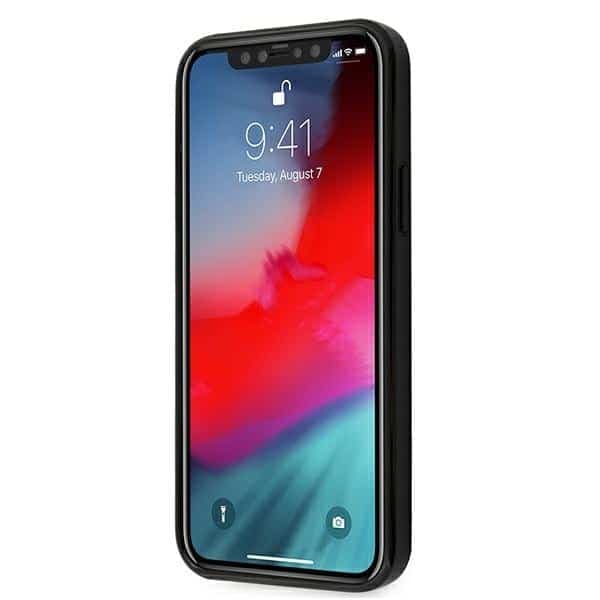 Ferrari On Track Real Carbon - θήκη για Apple iPhone 12 mini - Μαύρο 4