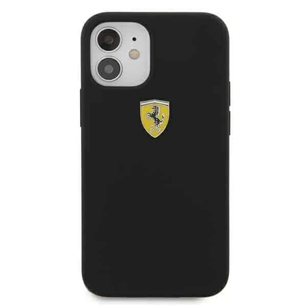 Ferrari On Track Silicone - θήκη για Apple iPhone 12 mini - Μαύρο 3