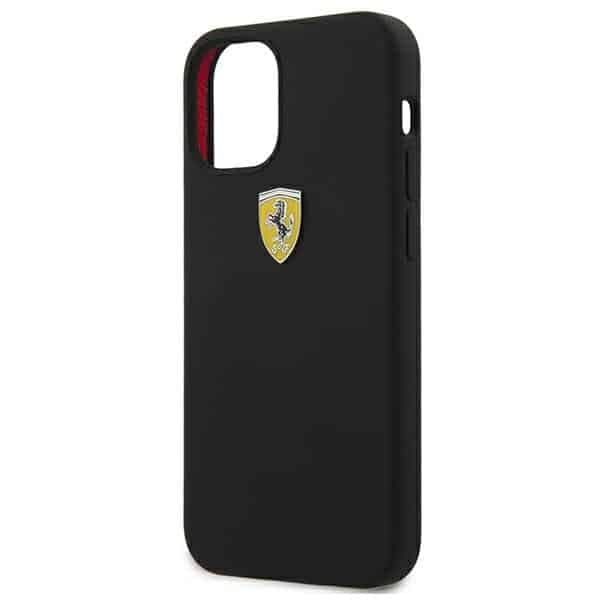 Ferrari On Track Silicone - θήκη για Apple iPhone 12 mini - Μαύρο 6