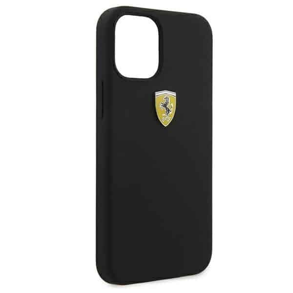 Ferrari On Track Silicone - θήκη για Apple iPhone 12 mini - Μαύρο 8