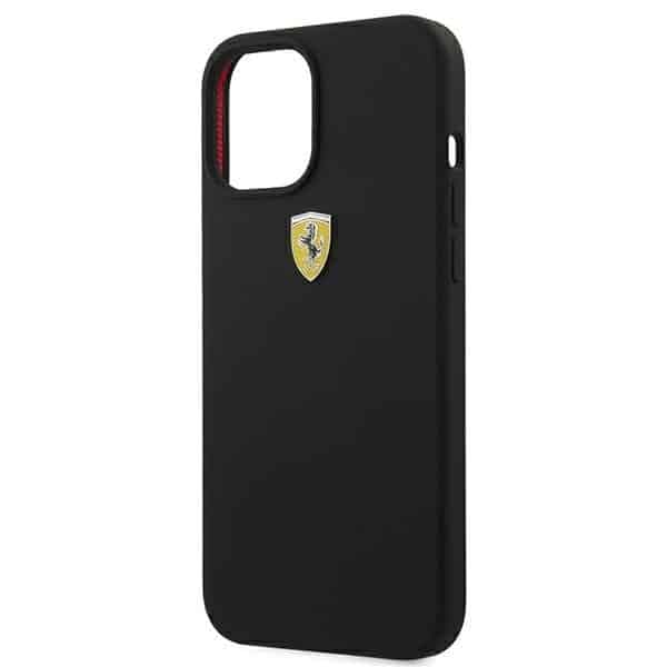 Ferrari On Track Silicone - θήκη για Apple iPhone 12 Pro Max - Μαύρο 6