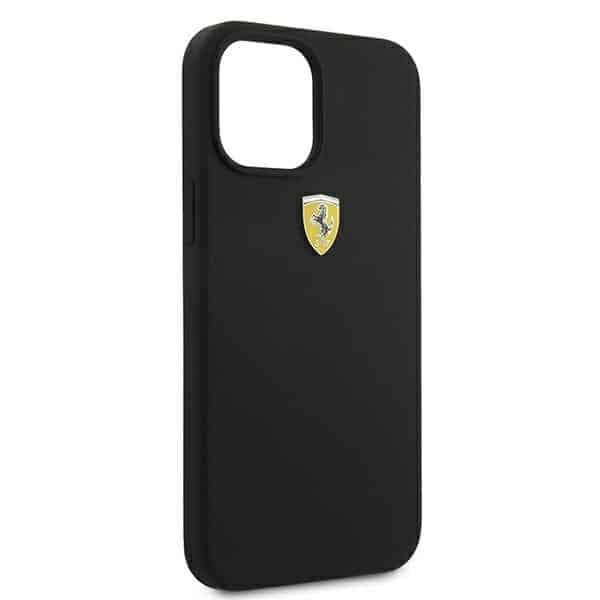 Ferrari On Track Silicone - θήκη για Apple iPhone 12 Pro Max - Μαύρο 8