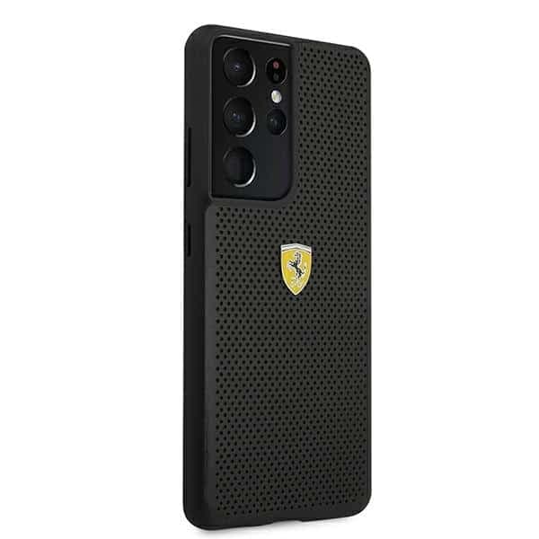 Ferrari On Track Perforated - θήκη για Samsung Galaxy S21 - Μαύρο 4
