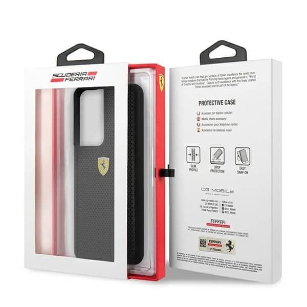 Ferrari On Track Perforated - θήκη για Samsung Galaxy S21 - Μαύρο 8