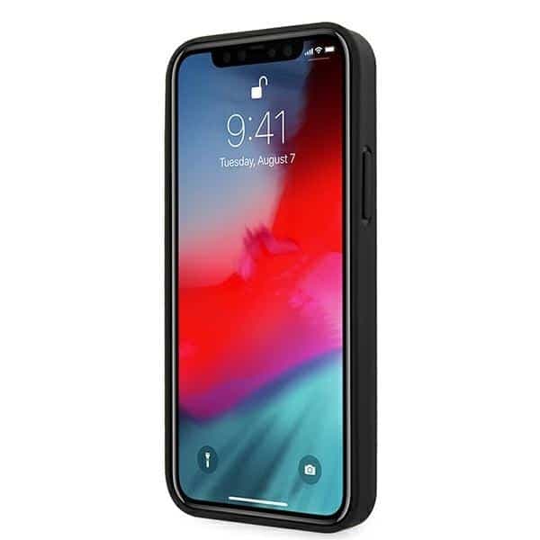 Ferrari On Track Carbon Stripe - θήκη για Apple iPhone 12 mini - Μαύρο 5
