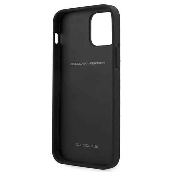 Ferrari On Track Carbon Stripe - θήκη για Apple iPhone 12 mini - Μαύρο 7
