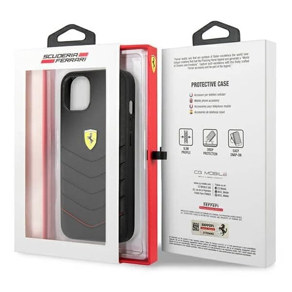 Ferrari Off Track Quilted - θήκη για Apple iPhone 13 mini - Μαύρο 8