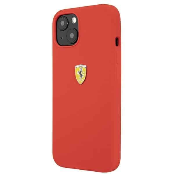 Ferrari Silicone - θήκη για Apple iPhone 13 mini - Κόκκινο 2