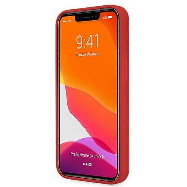 Ferrari Silicone - θήκη για Apple iPhone 13 mini - Κόκκινο 5