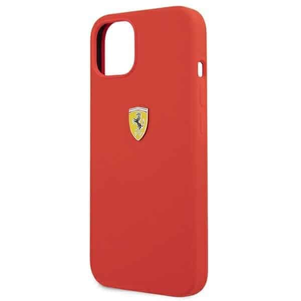 Ferrari Silicone - θήκη για Apple iPhone 13 mini - Κόκκινο 6