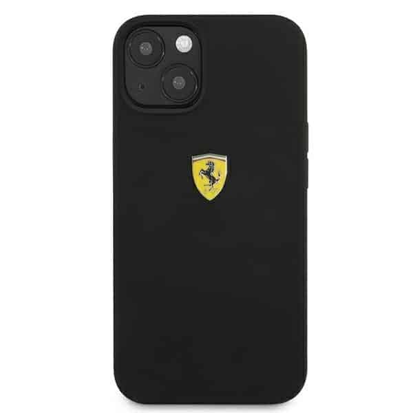 Ferrari Silicone - θήκη για Apple iPhone 13 mini - Μαύρο 3