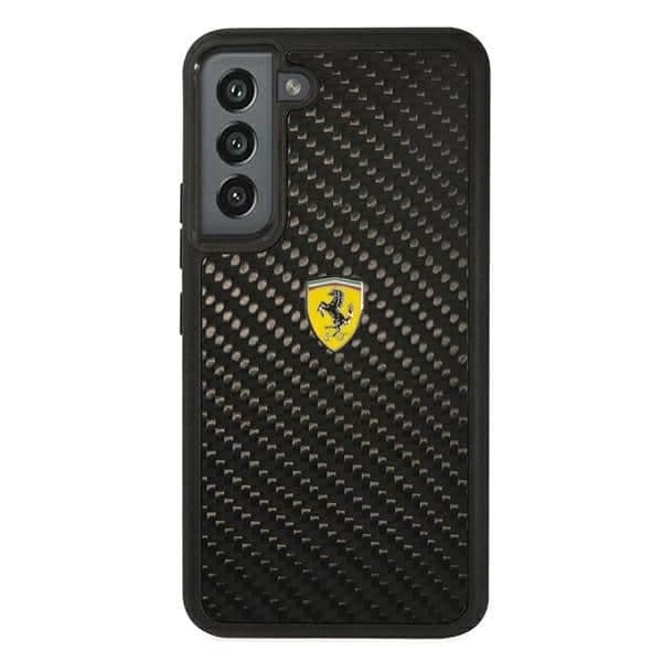 Ferrari On Track Real Carbon - θήκη για Samsung Galaxy S22 S901 - Μαύρο 3