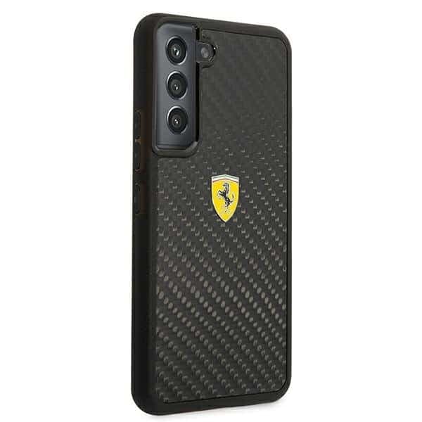 Ferrari On Track Real Carbon - θήκη για Samsung Galaxy S22 S901 - Μαύρο 4
