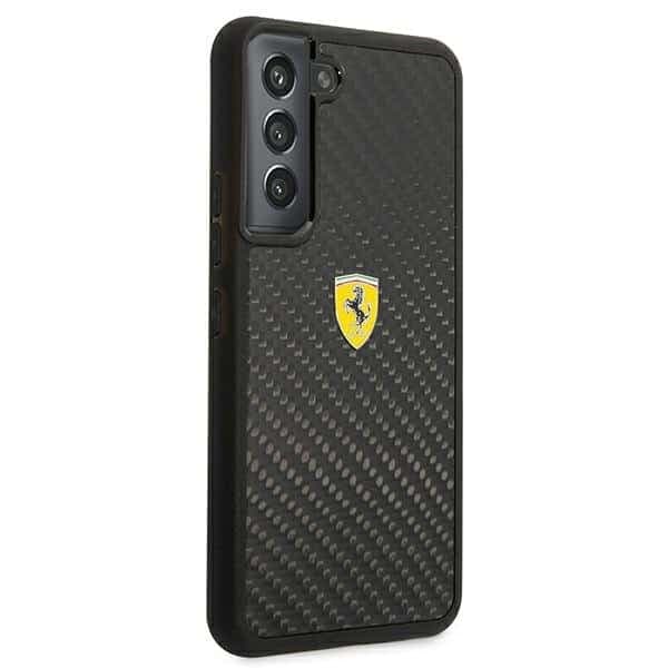 Ferrari On Track Real Carbon - θήκη για Samsung Galaxy S22 + S906 - Μαύρο 4