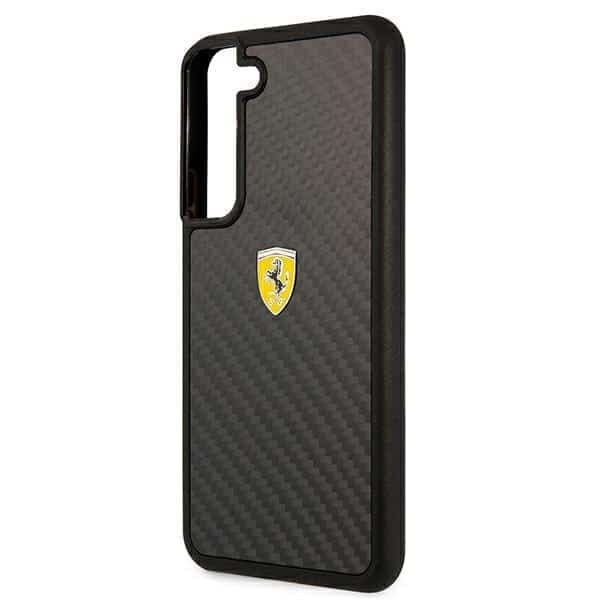 Ferrari On Track Real Carbon - θήκη για Samsung Galaxy S22 + S906 - Μαύρο 6
