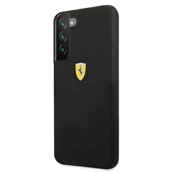 Ferrari On Track Silicone - θήκη για Samsung Galaxy S22 S901 - Μαύρο 2