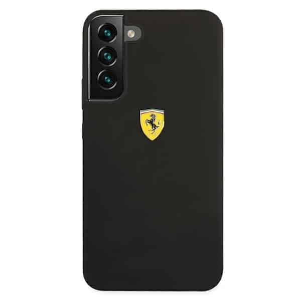 Ferrari On Track Silicone - θήκη για Samsung Galaxy S22 S901 - Μαύρο 3