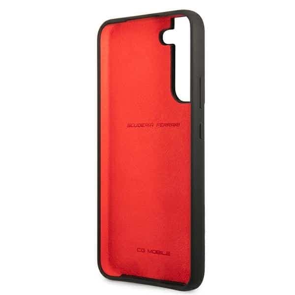 Ferrari On Track Silicone - θήκη για Samsung Galaxy S22 S901 - Μαύρο 7
