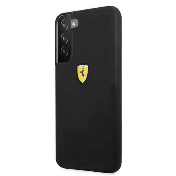 Ferrari On Track Silicone - θήκη για Samsung Galaxy S22 + S906 - Μαύρο 2