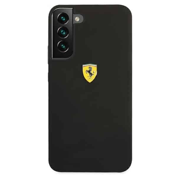 Ferrari On Track Silicone - θήκη για Samsung Galaxy S22 + S906 - Μαύρο 3