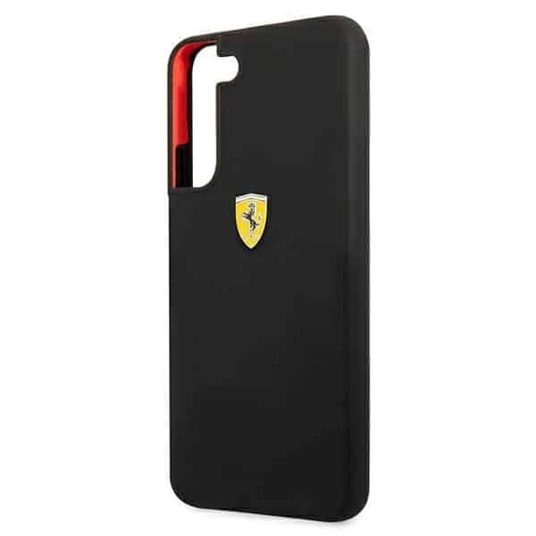 Ferrari On Track Silicone - θήκη για Samsung Galaxy S22 + S906 - Μαύρο 6